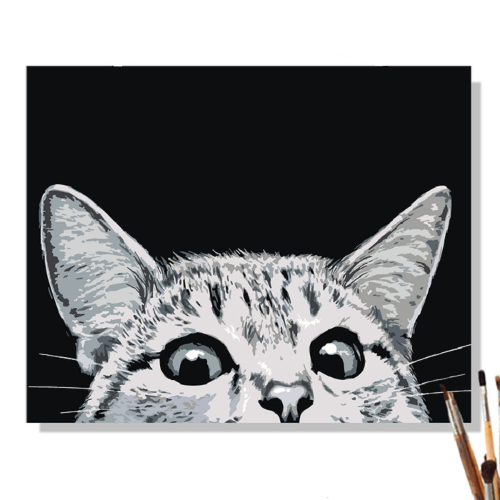 Дерзкий кот рисунок