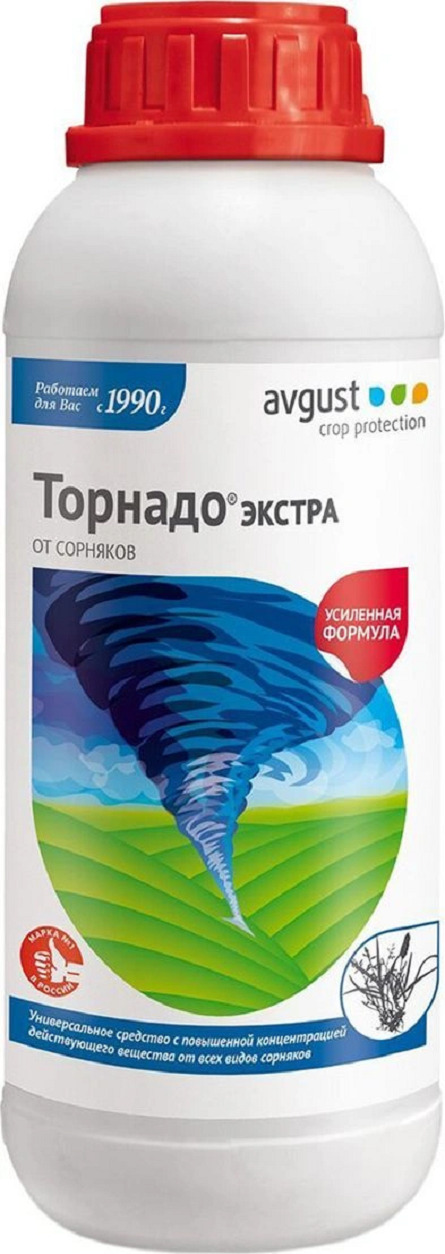 Средство от сорняков Торнадо Экстра, Avgust ,900 мл — купить в интернет ...