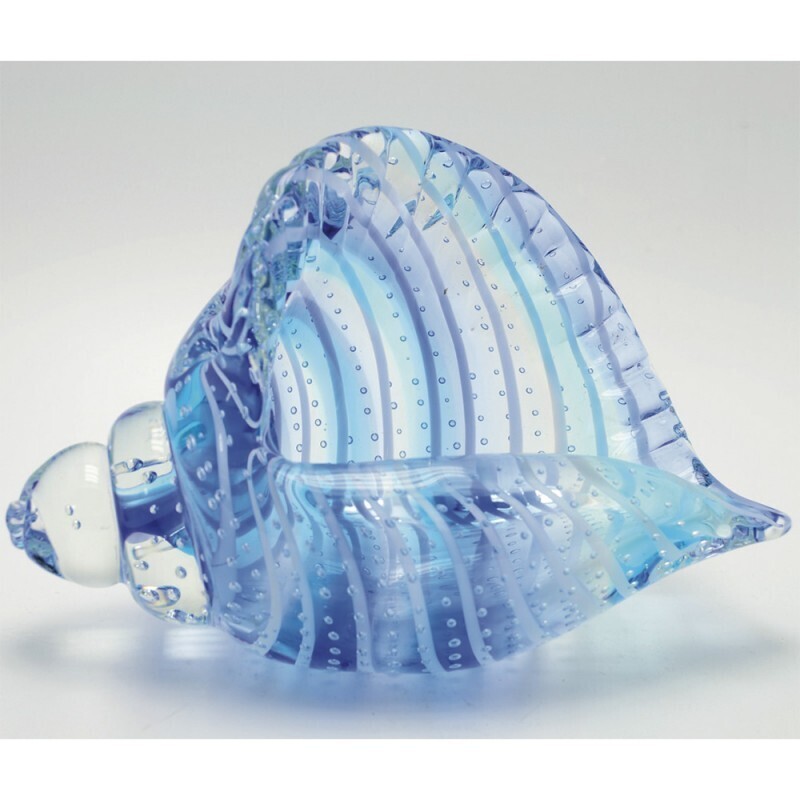 Статуэтка Голубая раковина из венецианского стекла, Mirho, 17300 ...