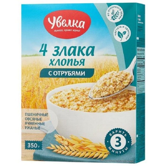 Каши хлопьями увелка