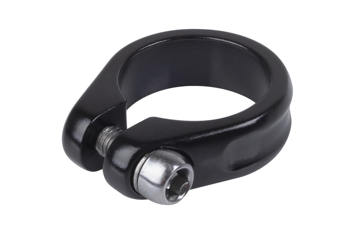 Хомут 5-250940 подседельный 28,6мм алюминиевый анодированный черный M ...