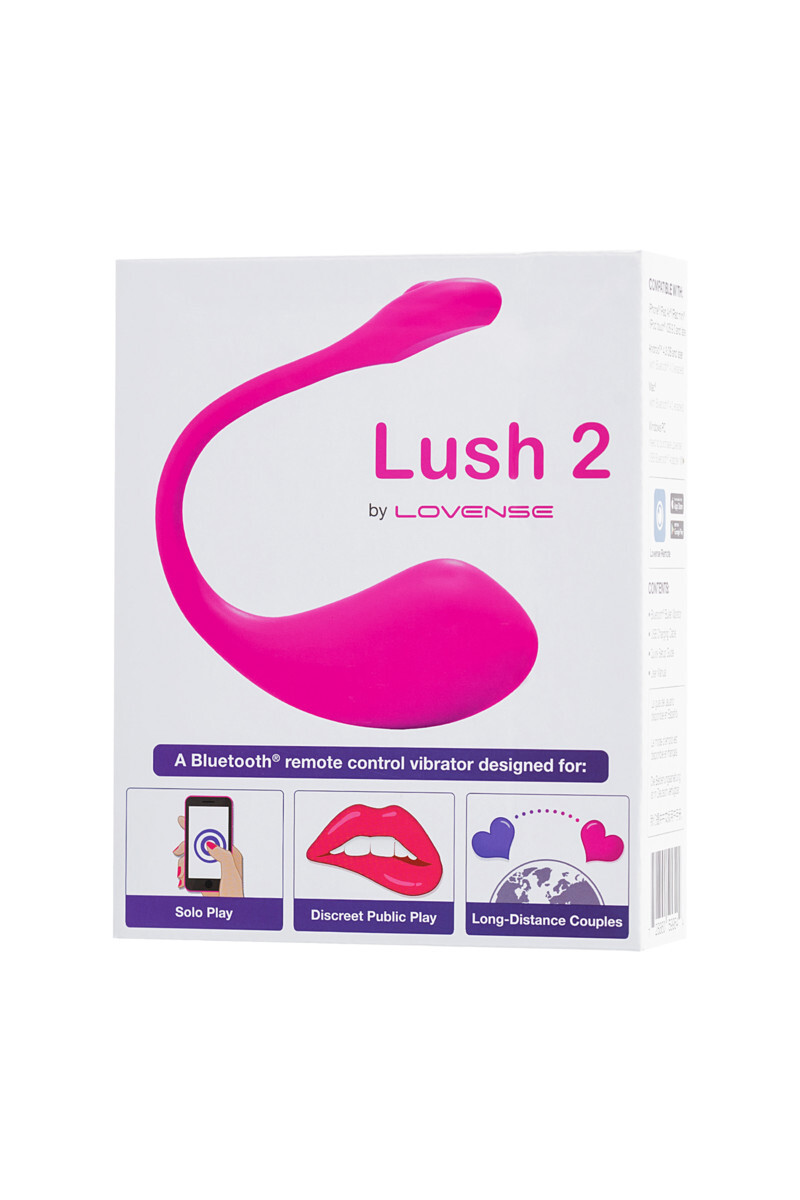 Lovense Виброяйцо Lush 2, розовый - купить с доставкой по выгодным ...