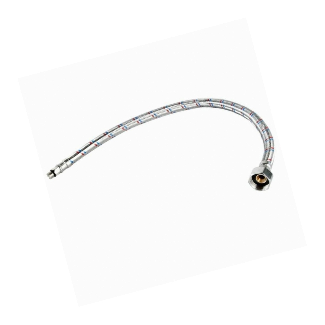 Гибкая подводка (шланг) для воды, 1/2", М8 ,штуцер-гайка, 60 см ...