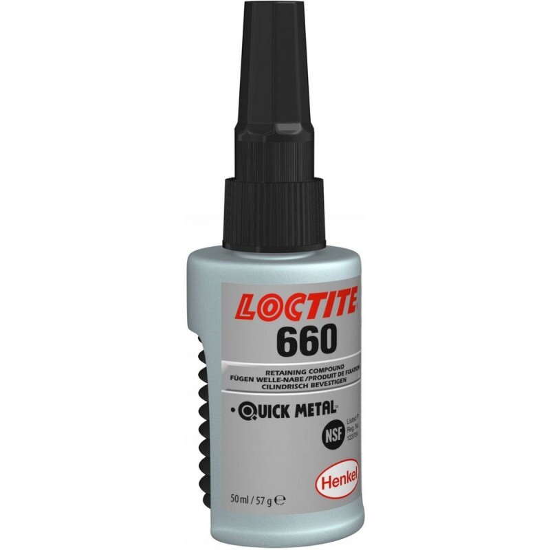 Loctite 660 50мл (вал-втулочнный фиксатор высокой прочности, гель)