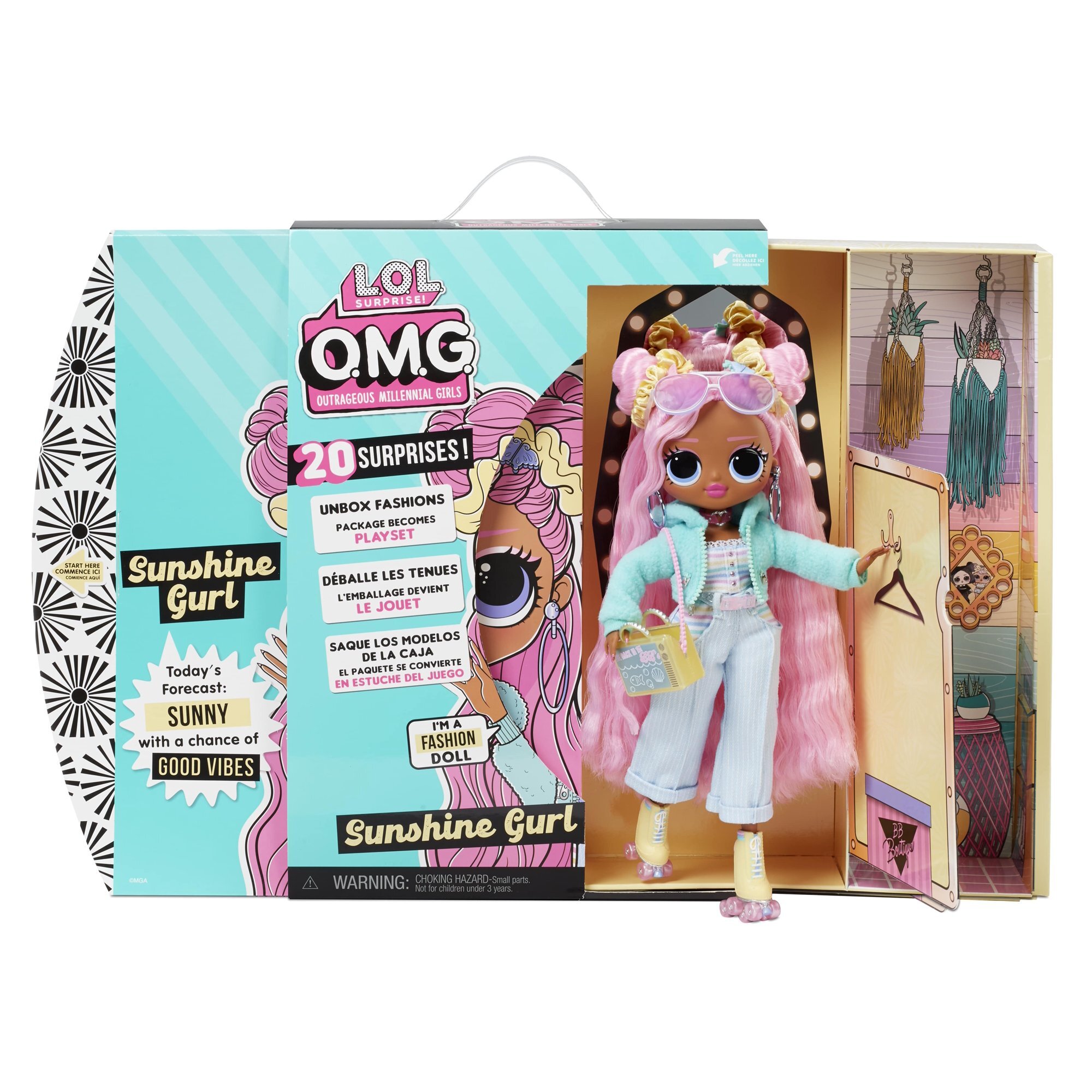 Кукла lol Surprise OMG Doll Series 4.5 Sunshine 572787euc