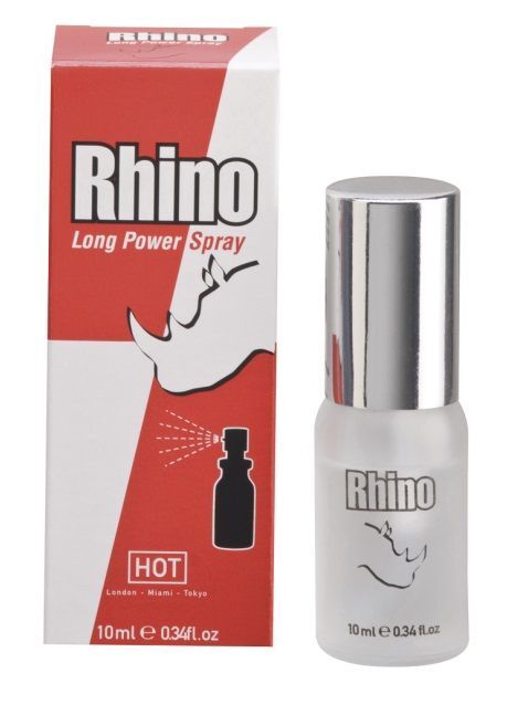 Пролонгирующий спрей для мужчин Rhino - 10 мл. — купить в интернет ...