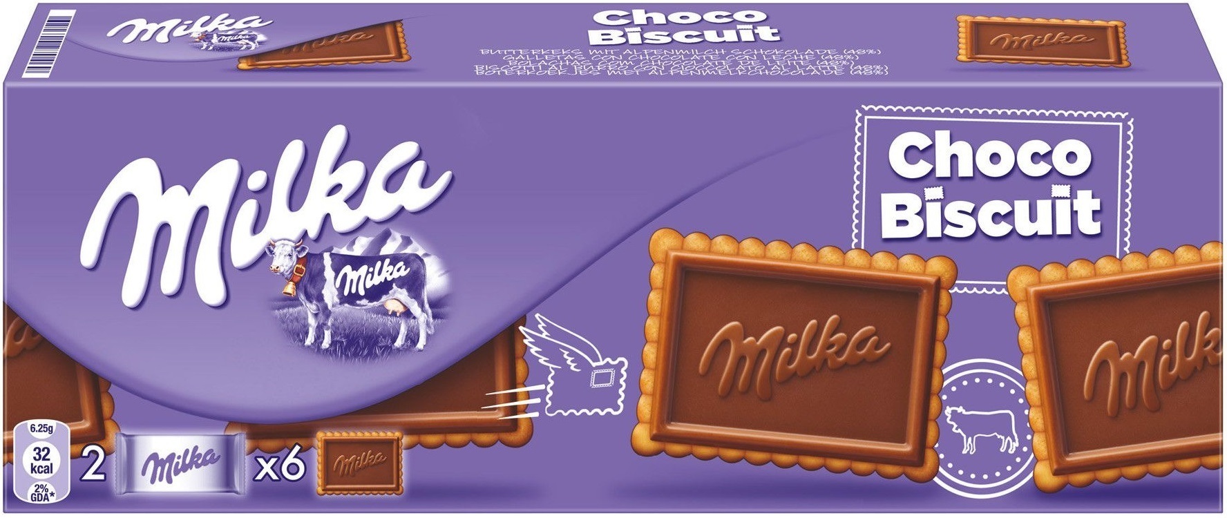 Печенье Милка Чоко Бисквит / Milka Choco Biscuit 150гр (Германия ...
