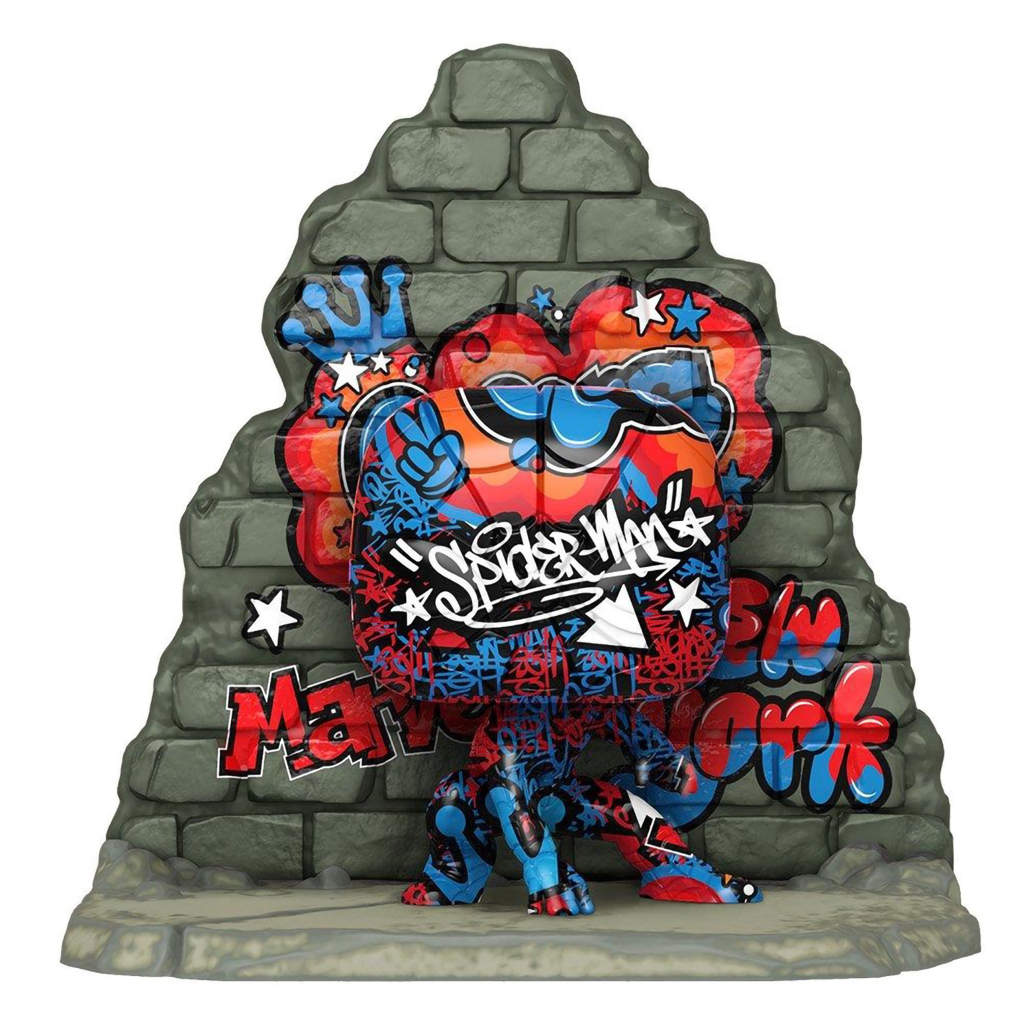 funko pop art series spiderman