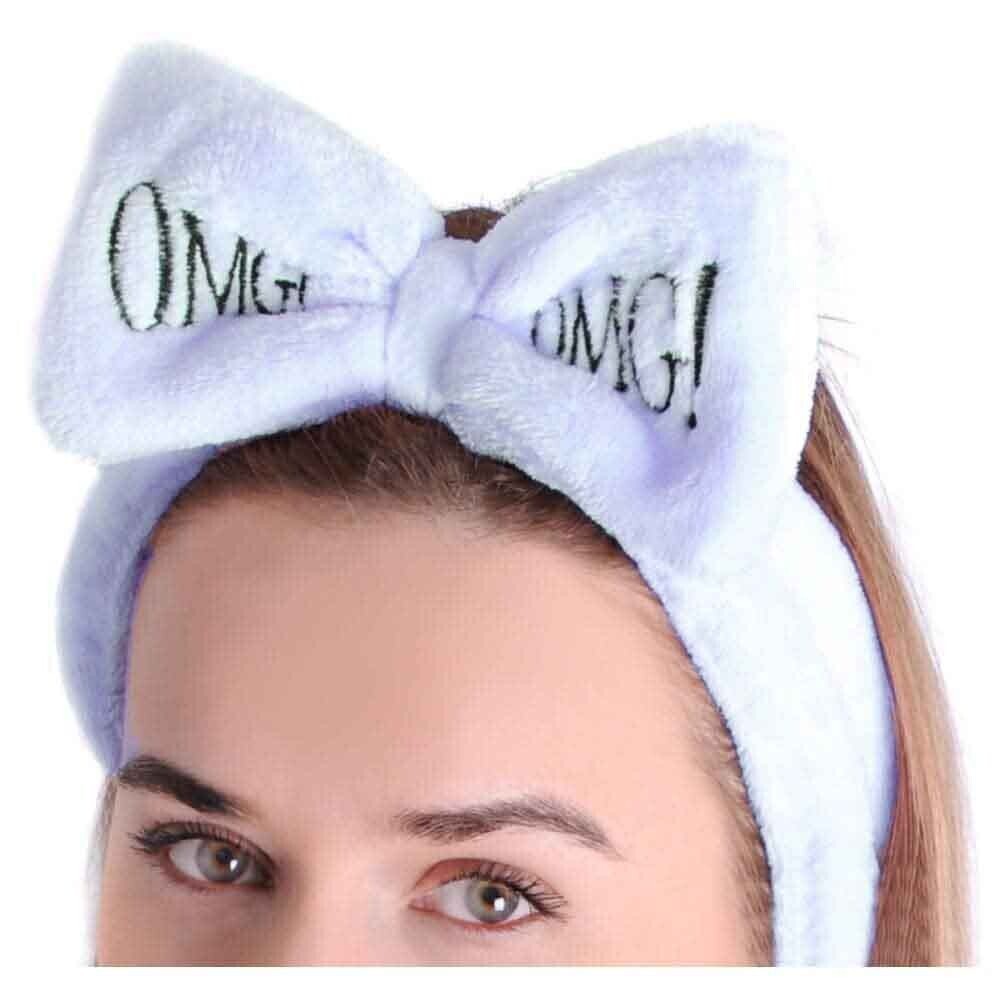 OMG Косметическая повязка на голову (Голубая) — купить в интернет ...