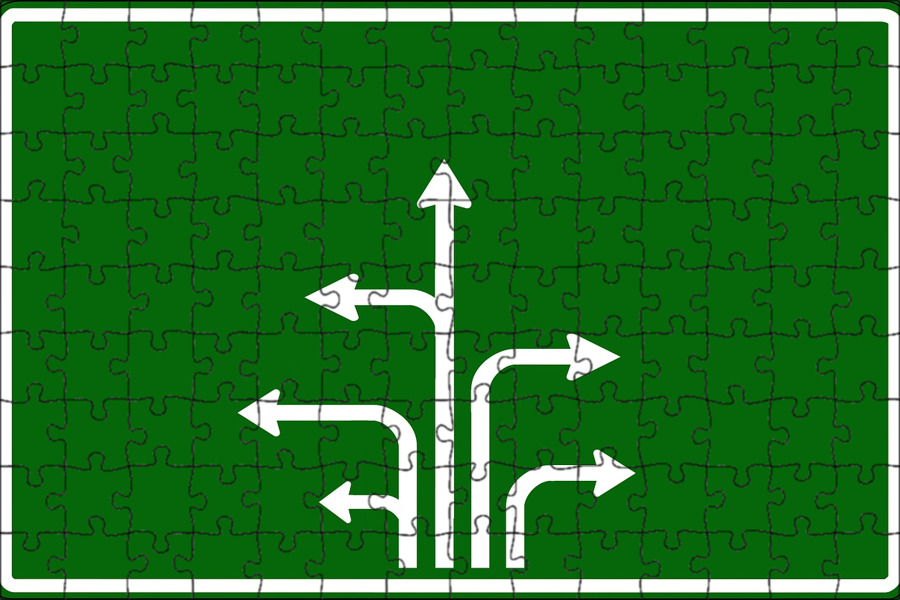 Road directions. Дорожные знаки стрелочки