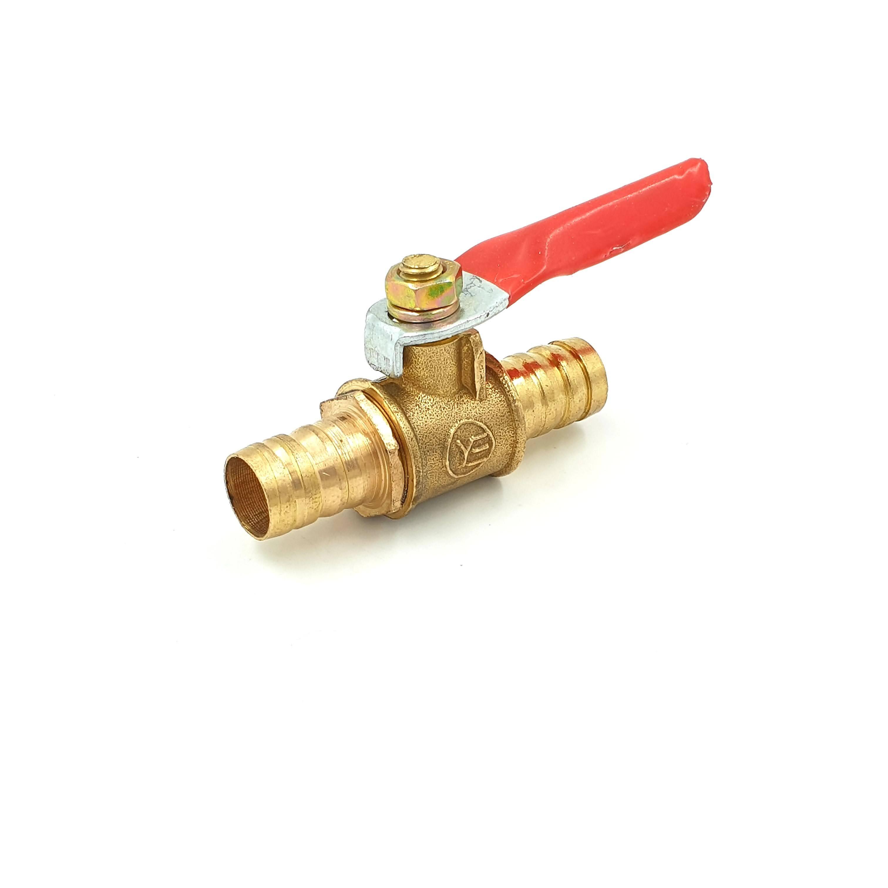 Кран шаровый со штуцером 8 мм латунный, кран для шланга Konnenfit ...