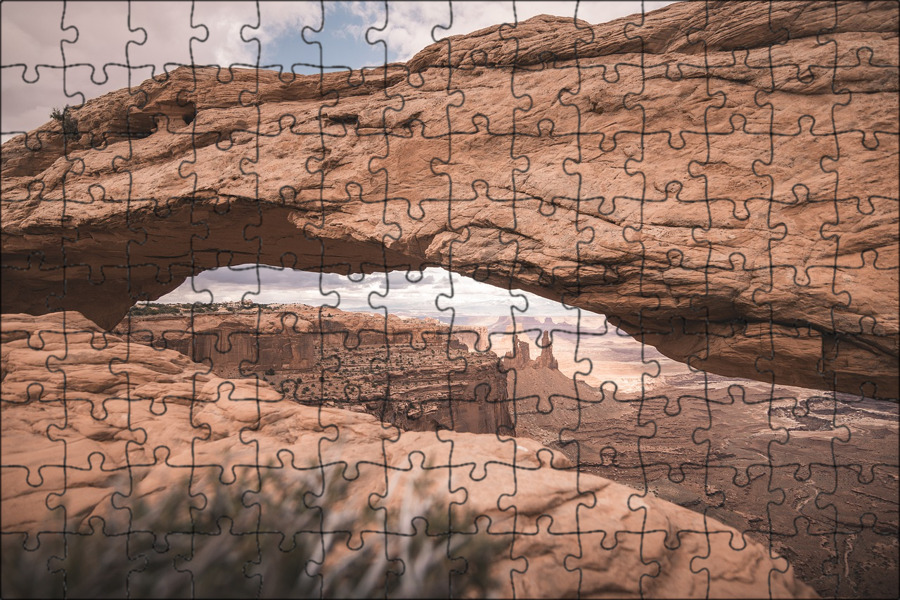 Mesa ark. Mesa arch.