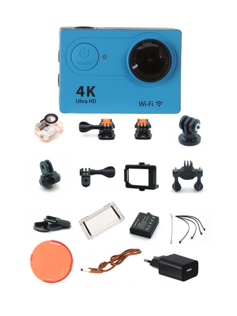 Экшн-камера Eken H9 Ultra HD Blue купить по выгодной цене в интернет ...
