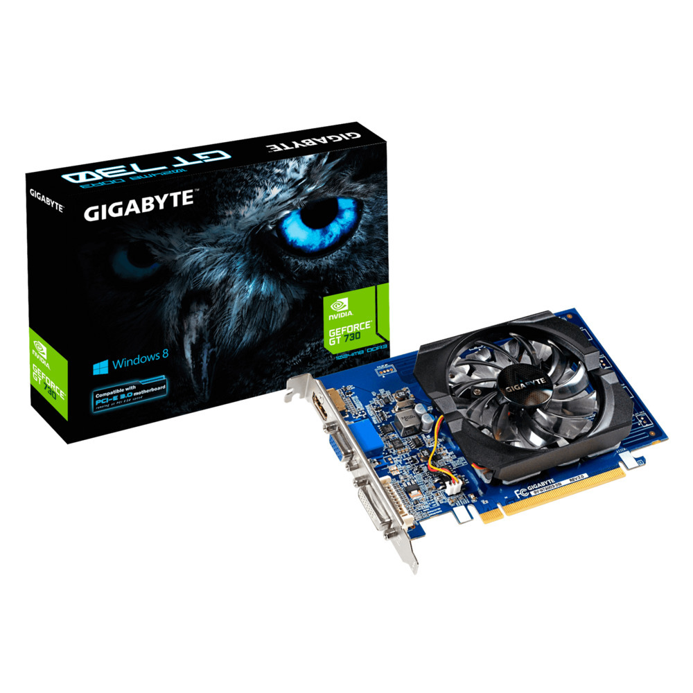 Видеокарта Gigabyte GeForce GT 730, 2 ГБ GDDR3, GDDR3 - купить по низким  ценам в интернет-магазине OZON (322814032)