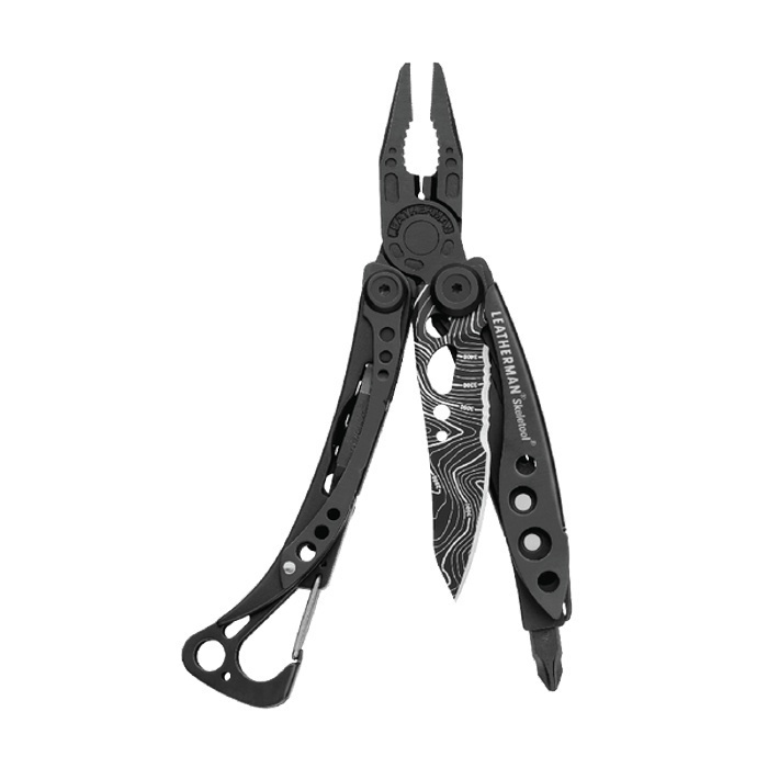 Мультитул Leatherman Skeletool Topo, 7 функций, черный