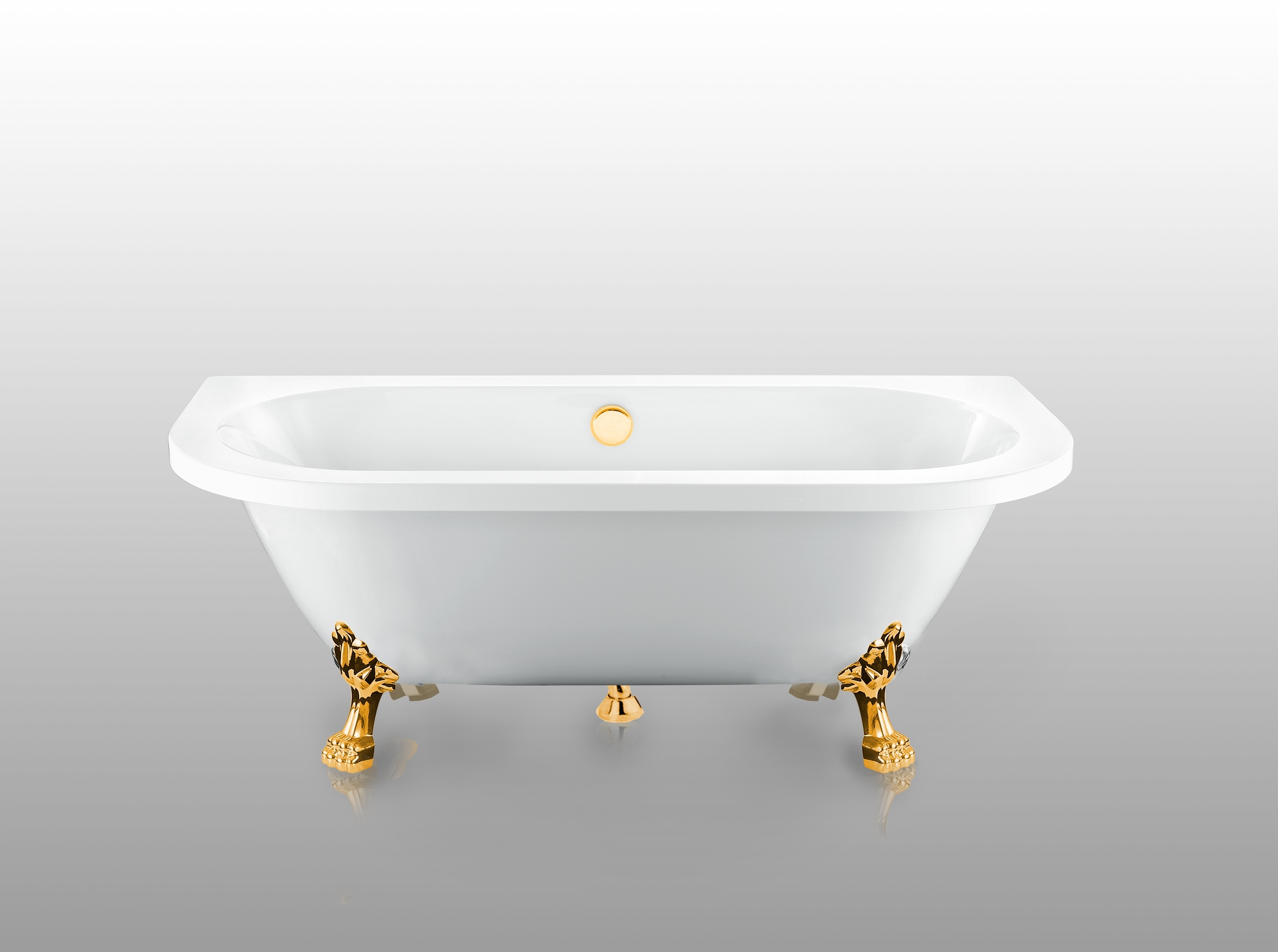 Чугунная ванна Magliezza Rosabella 170x75