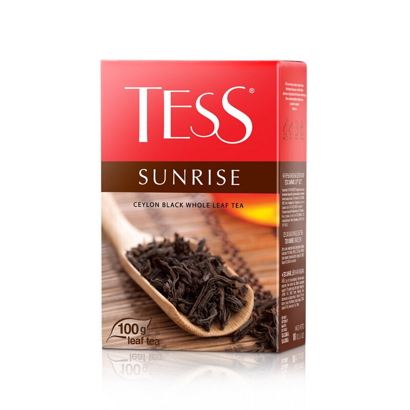 Чай Tess Sunrise листовой черный,100г 0587-15 — купить в интернет ...