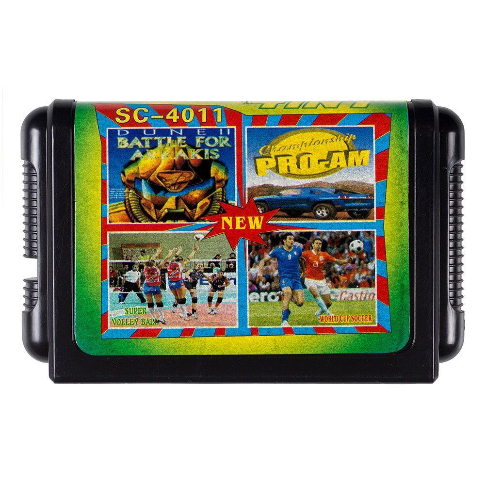 16 bit картридж 4 в 1 SEGA / картридж для Сеги 16 бит - купить по ...