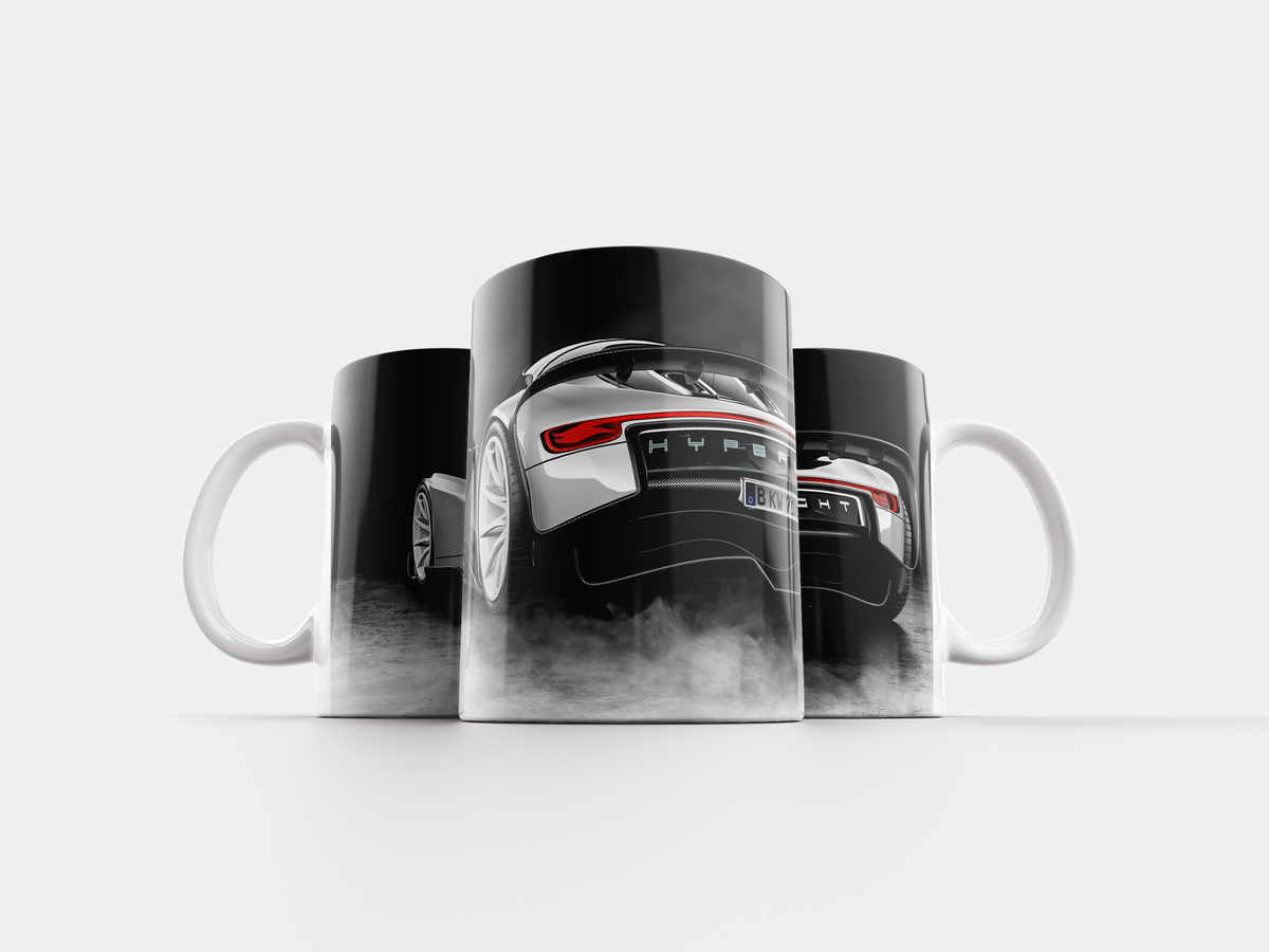 автомобильная термокружка 0,35л. яркий макет на кружку с машиной. автомобильная кружка. кружка мерседес. кружка в машину.