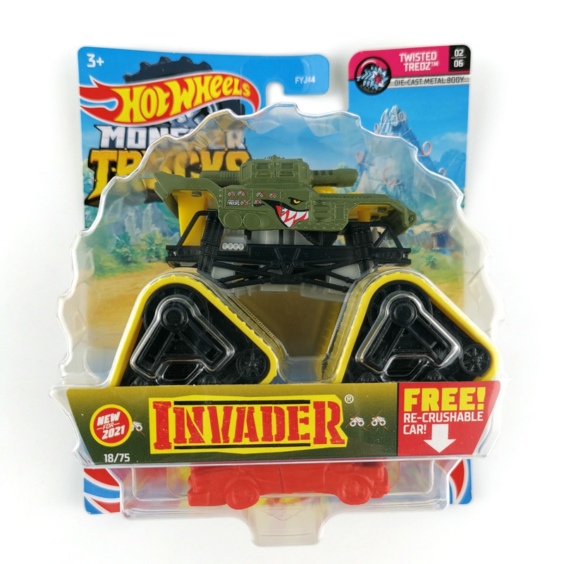 hot wheels monster truck invader