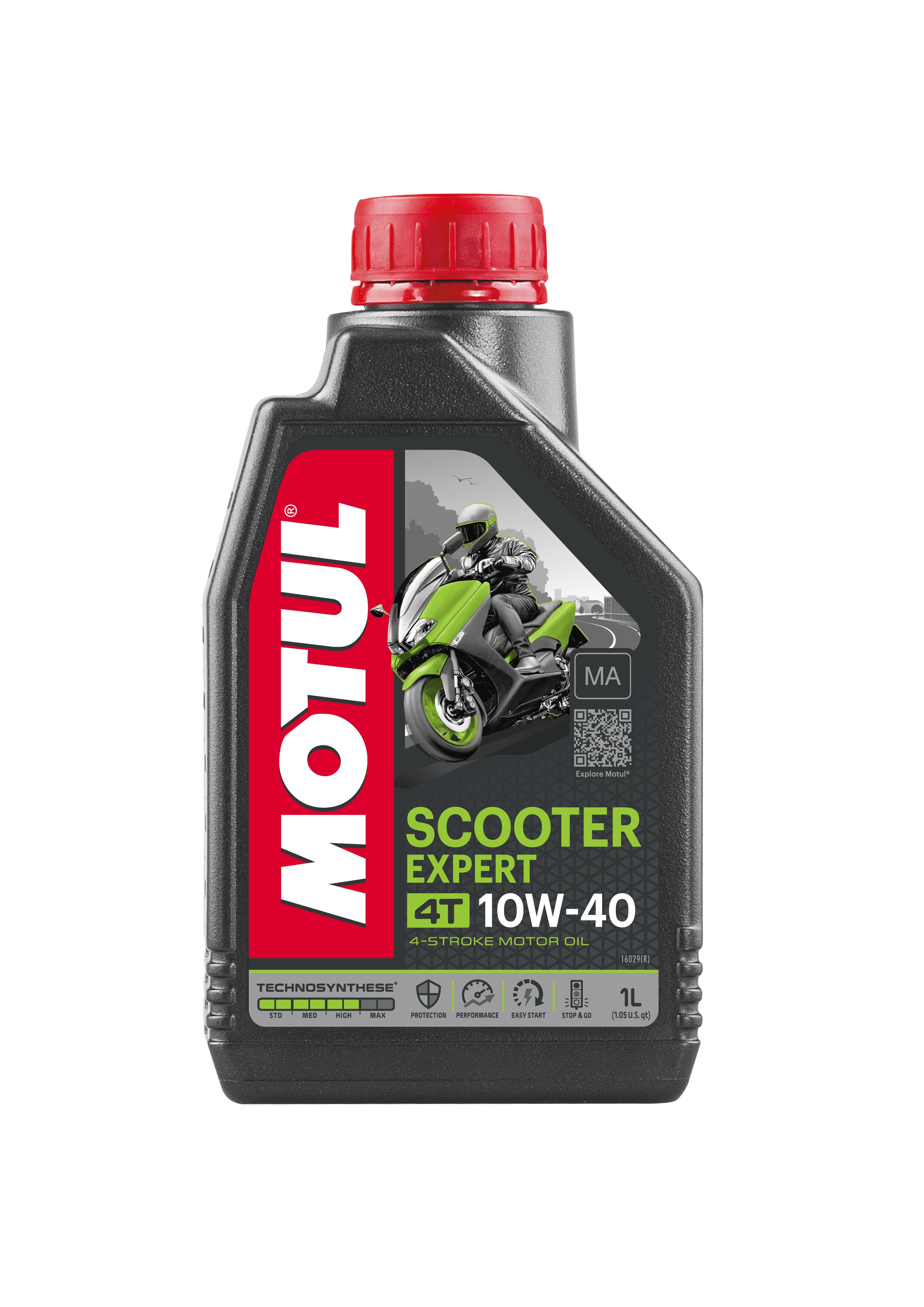 MOTUL 10W-40 Масло моторное, Полусинтетическое, 1 л