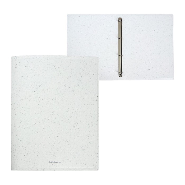 Папка на кольцах белая