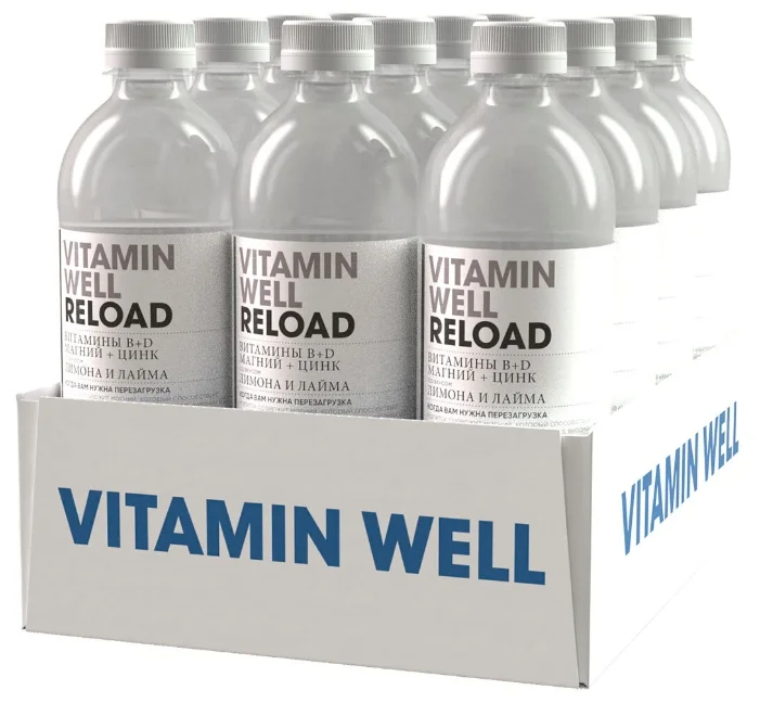 VitaminWellВодаПитьеваяНегазированная12шт