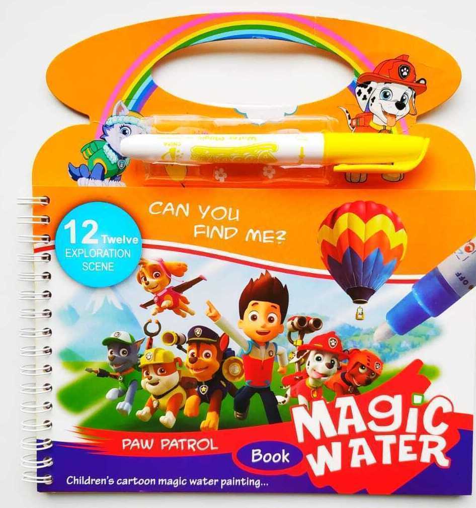 Многоразовая водная раскраска + Водный маркер