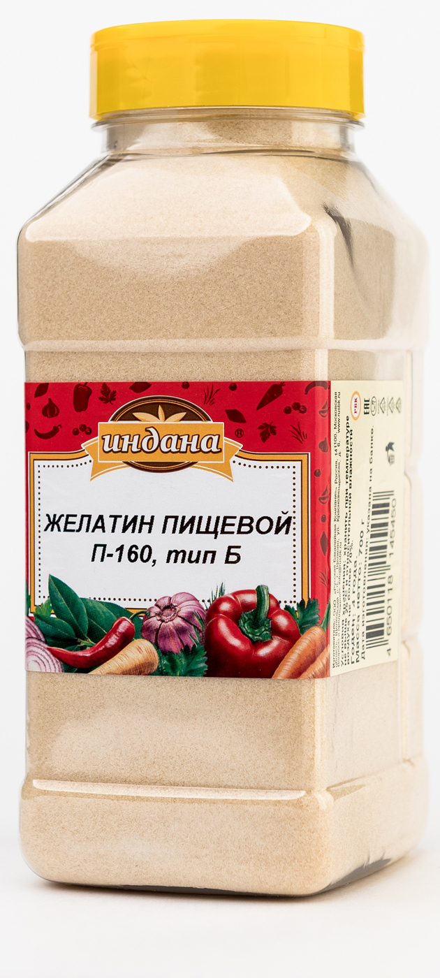 Желатин пищевой натуральный, сырьё из Белоруссии 1 000 мл./ 700 гр., 160  блюм (крепость), ТМ 