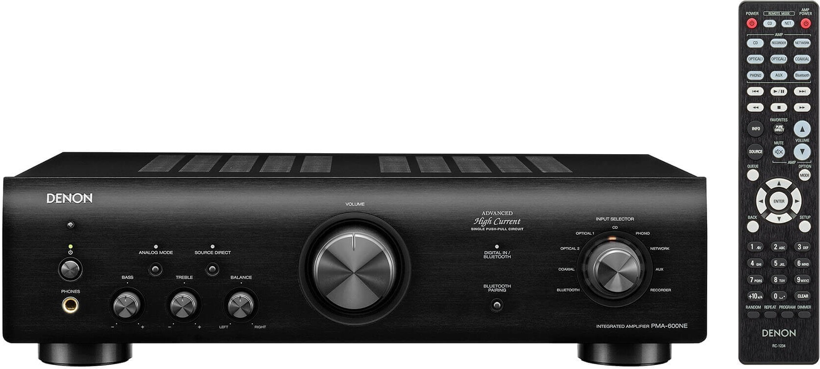 Интегральный усилитель Denon PMA-600NE, Black