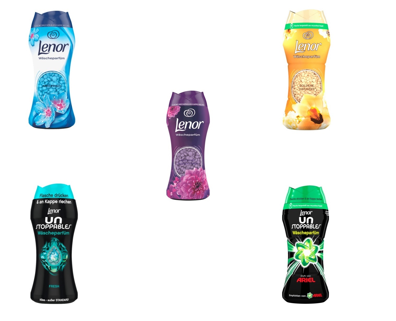 Lenor Wascheparfum Set Ленор Парфюм для стирки в гранулах, набор ...