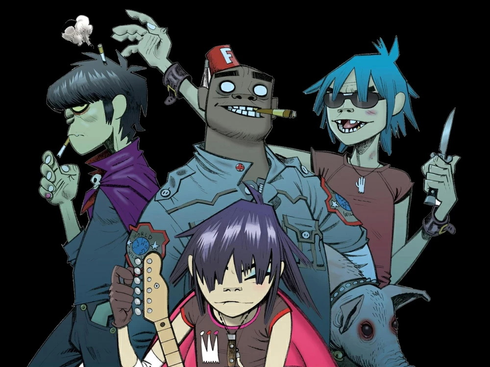 Gorillaz группа картинки