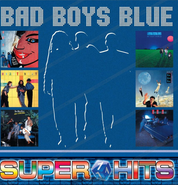 Виниловая пластинка Bad Boys Blue - Super Hits Vol.1 (синий винил)