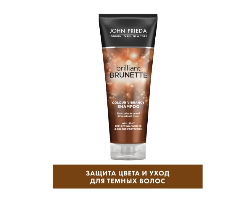 John frieda кондиционер для кристального сияния темных волос