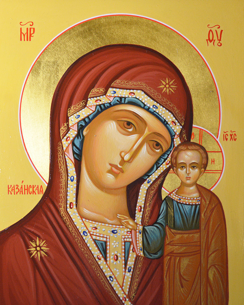 Икона Богородицы Казанской