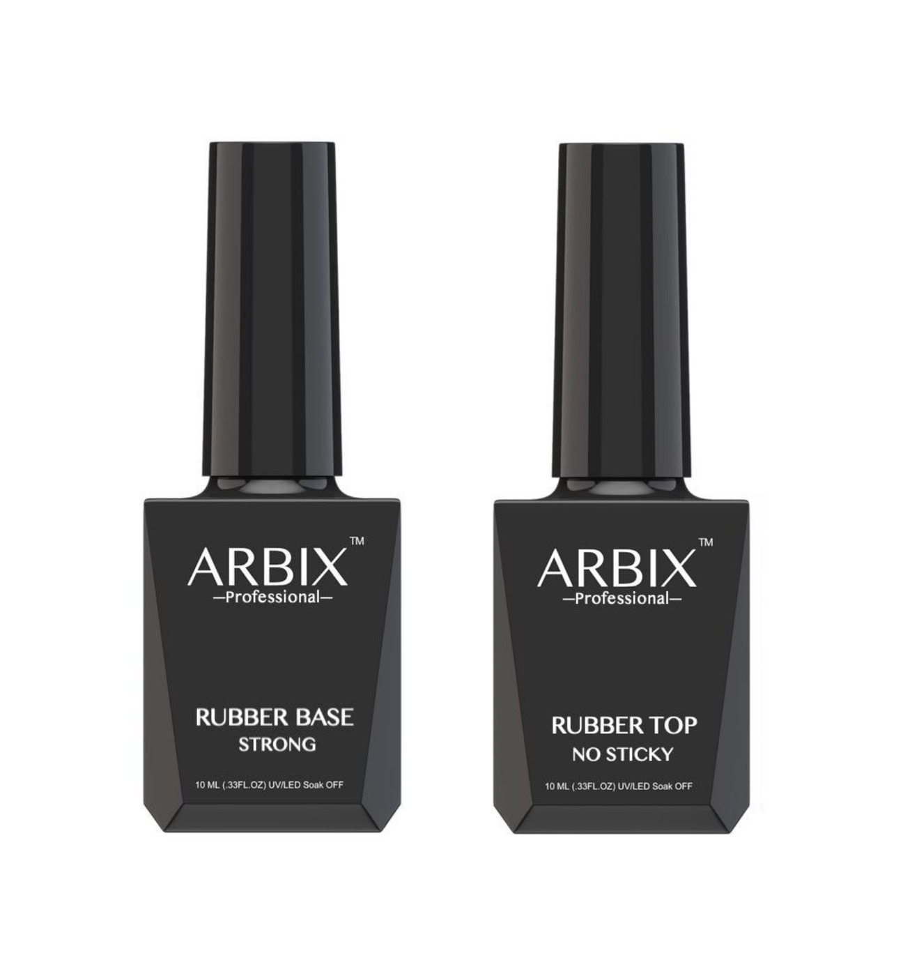 ARBIXProfessionalRUBBERBASETopBaseкаучуковаяоснова,покрытие10мл.Внаборе.2шт.