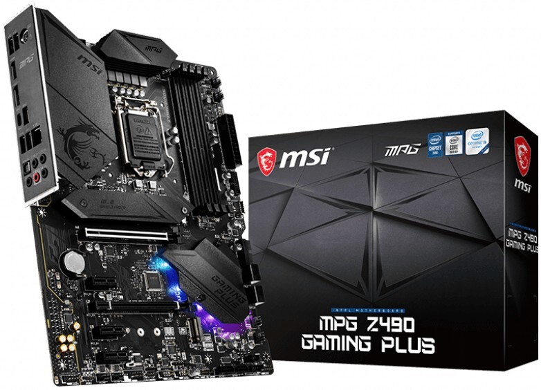 Материнская плата msi z490 gaming plus