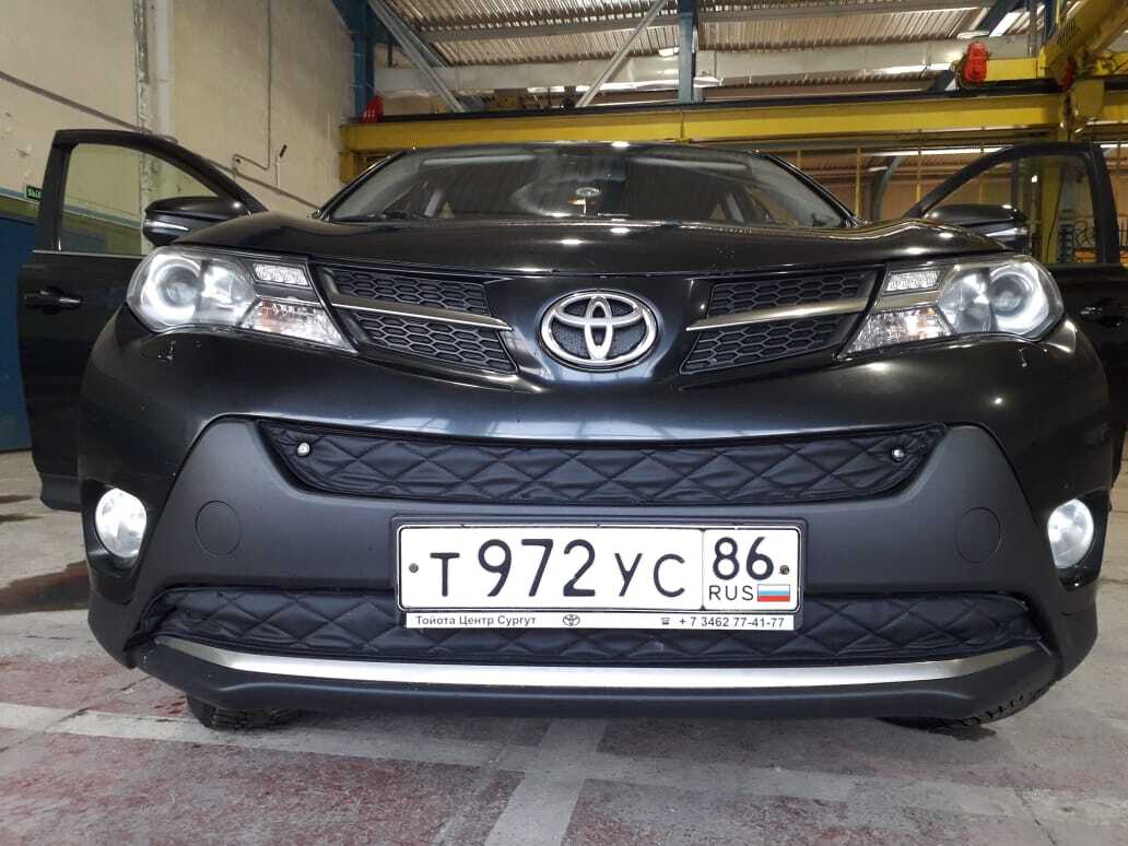 Маска утеплитель радиатора для Toyota RAV-4 2012 (CA40) на радиатор и  бампер 2шт., - арт. 156658 - купить по выгодной цене в интернет-магазине  OZON (552593480)