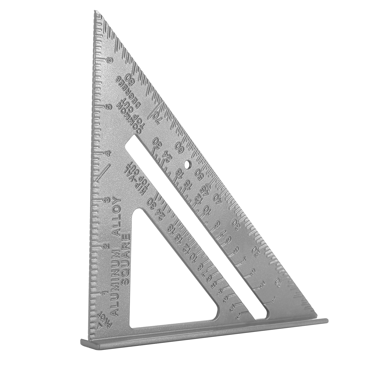 Алюминиеваятреугольнаялинейка180/255/185ммDEKODKM180-255-185