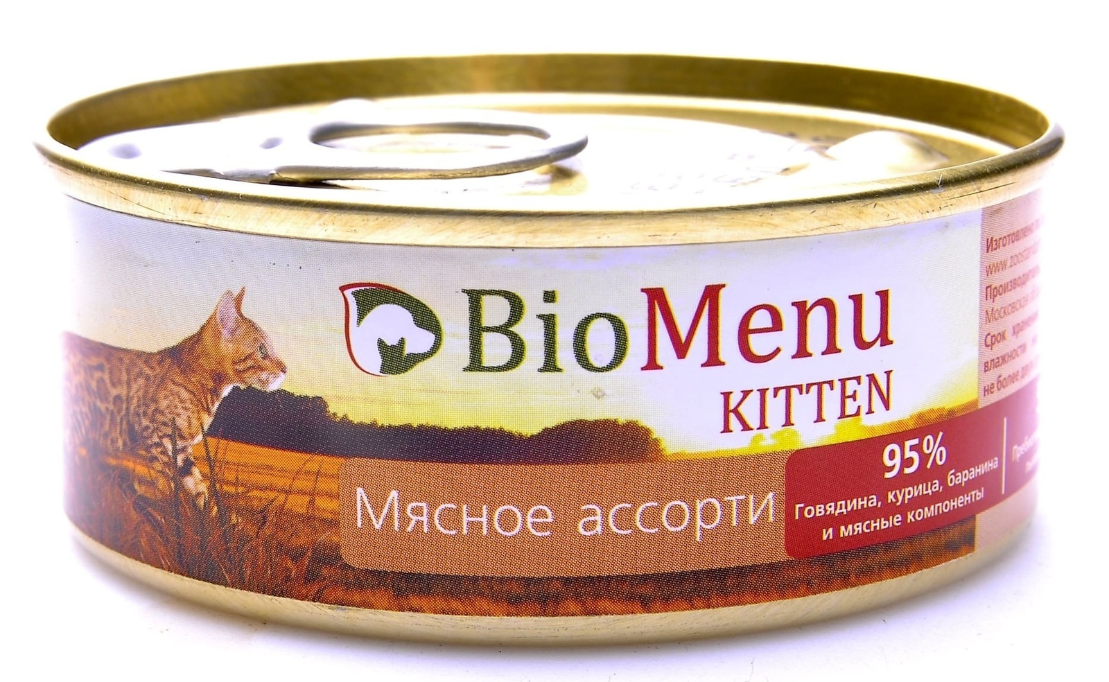 Паштет для котят фото BioMenu Паштет для котят мясное ассорти - купить в интернет-магазине OZON с быст