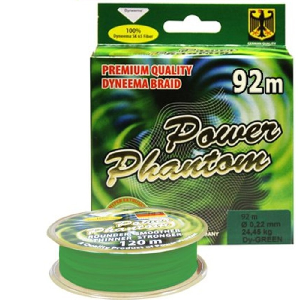 Плетеный шнур для рыбалки Power Phantom, 0.18 мм, 92 м купить по выгодной  цене в интернет-магазине OZON (259950904)