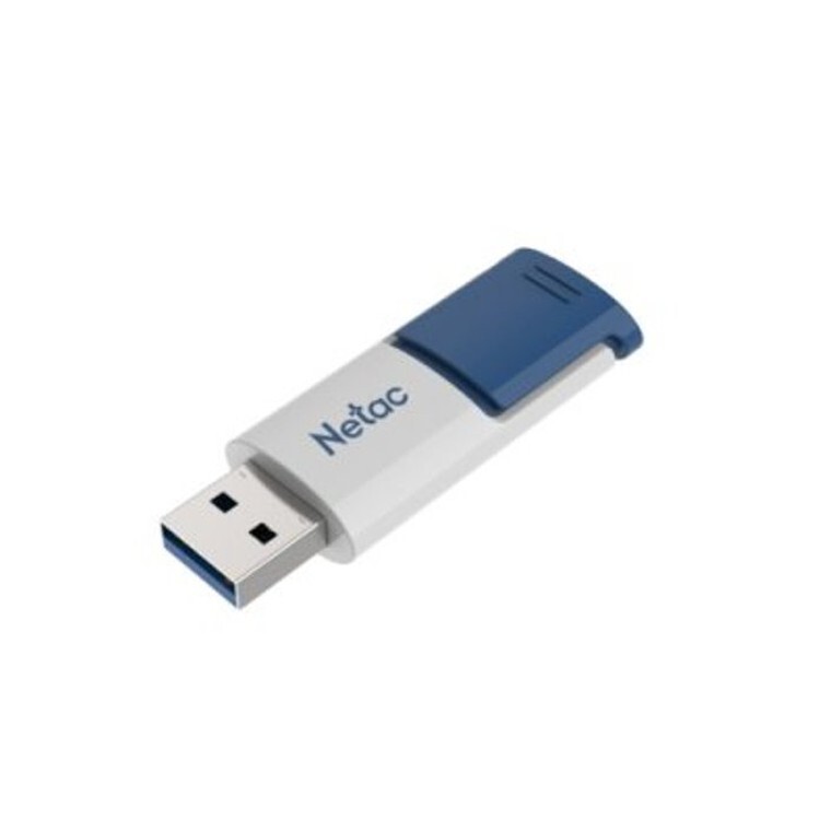 NetacUSB-флеш-накопительNT03U182N-064G-30BL64ГБ,белый,синий