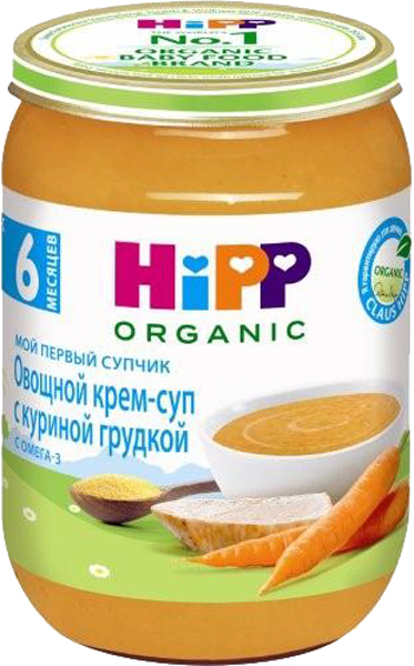 Пюре hipp мой первый супчик