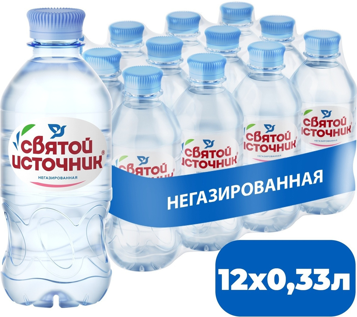 Святой Источник Вода Питьевая Негазированная 12шт