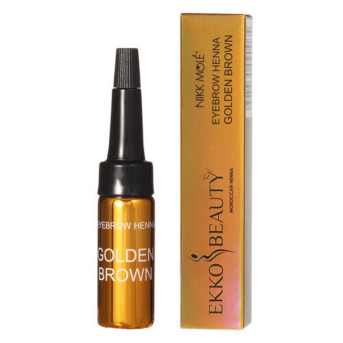 EKKOBEAUTY Хна для бровей GOLDEN BROWN EkkoBeauty