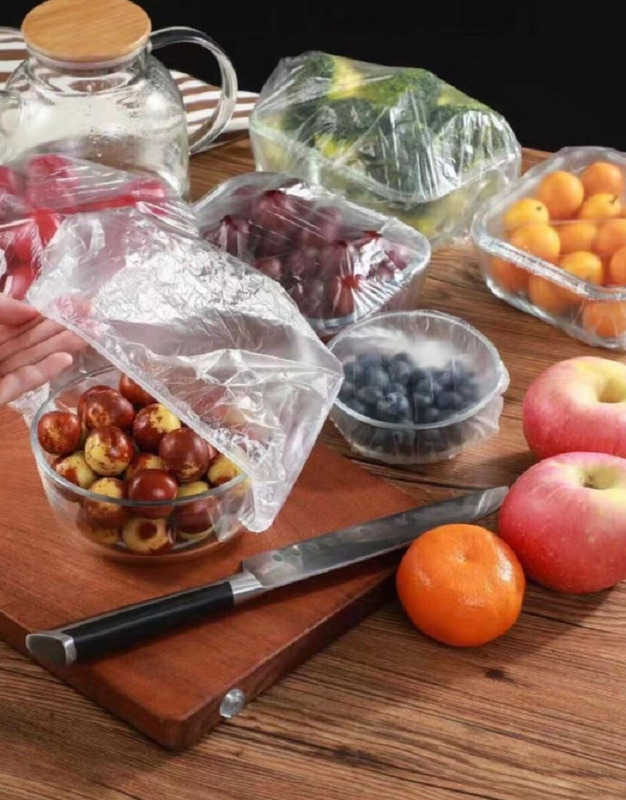 Пакеты с резинкой для хранения продуктов 100 шт 7-25 см полиэтиленовый(图2)