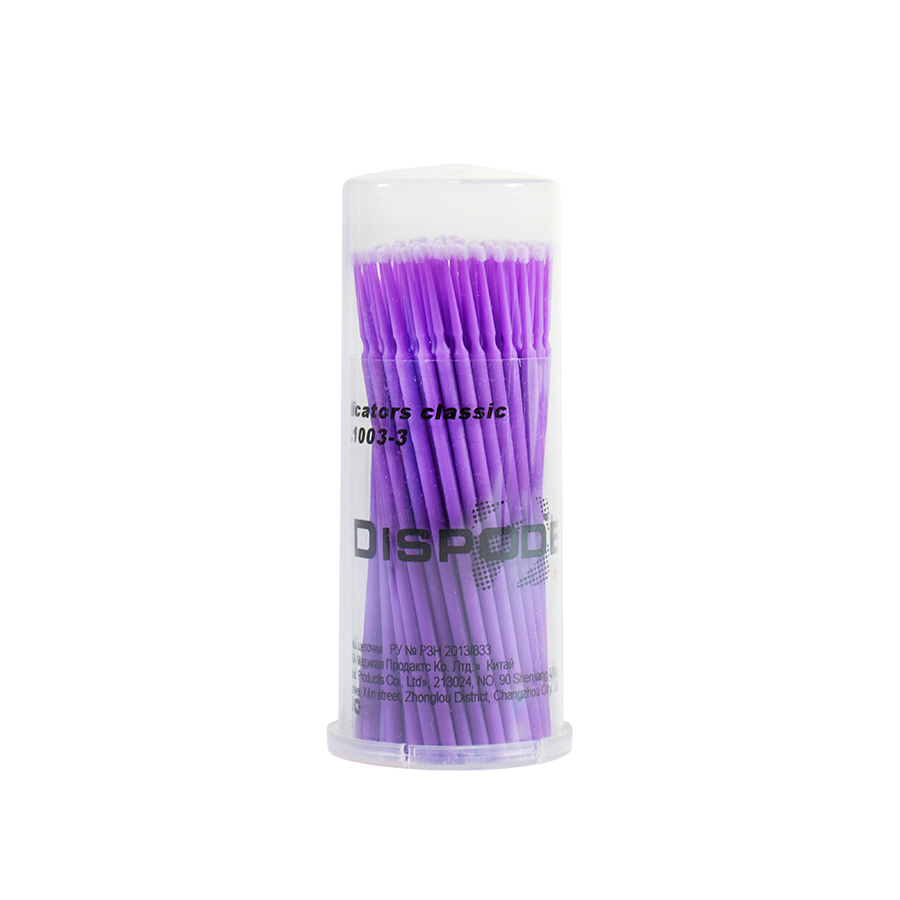 Аппликаторы кисточки (brush applicators) 100 шт. Аппликаторы маленькие. Аппликаторы (classic fine) 100 шт. Микробраши disposable 100шт. Аппликаторы маленькие.