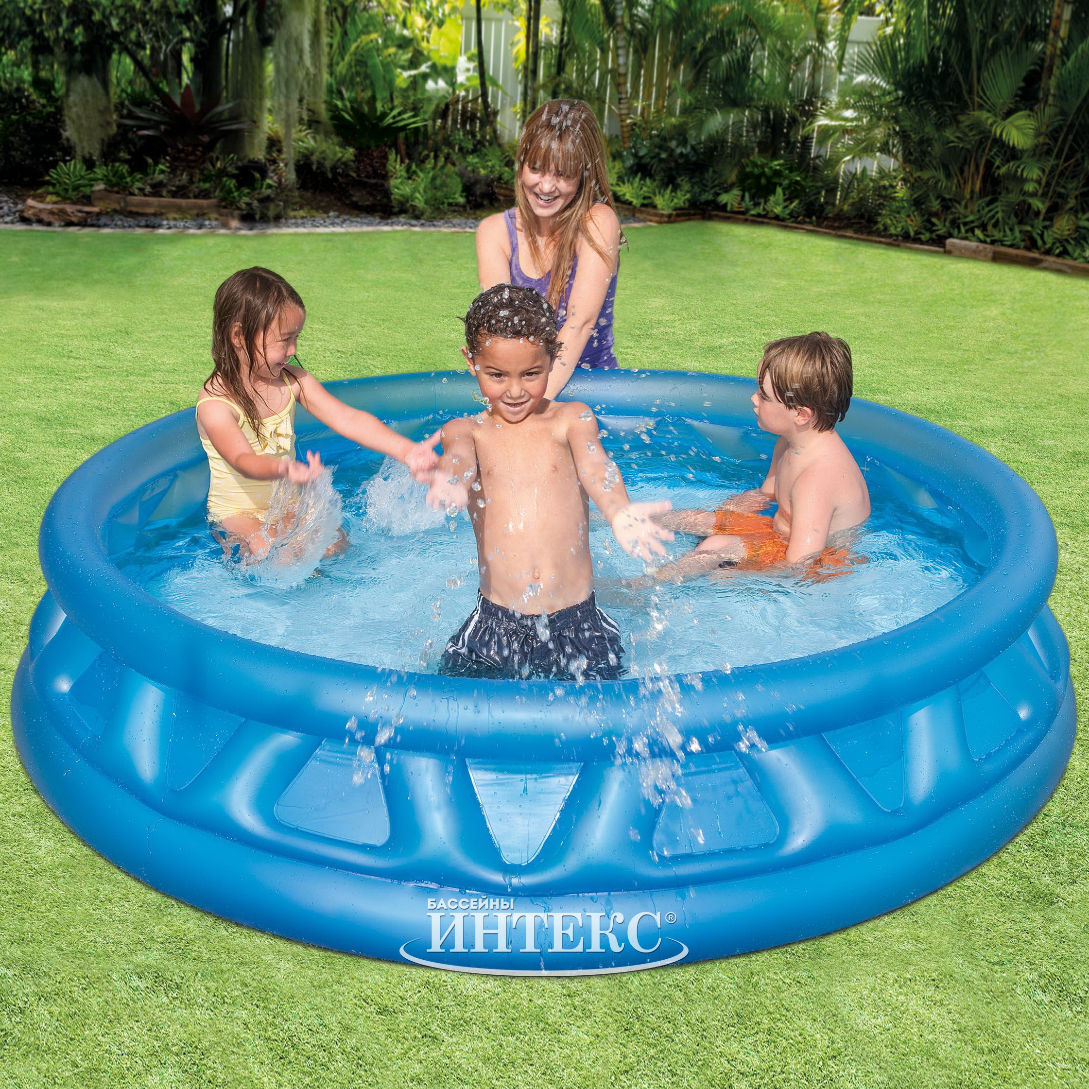 Intex 57407. 57183 intex. Бассейн интекс с. Бассейн intex радуга. Бассейн интекс надувной.