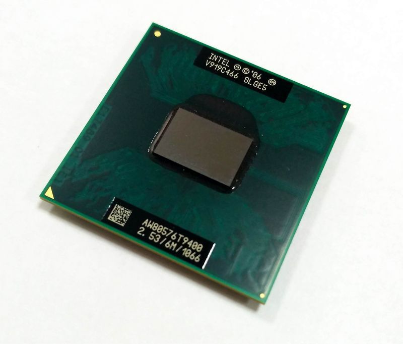 IntelПроцессордляноутбукаCore2DuoT9400(2,53Ghz,478,6Mb,2C/2T)OEM(безкулера)