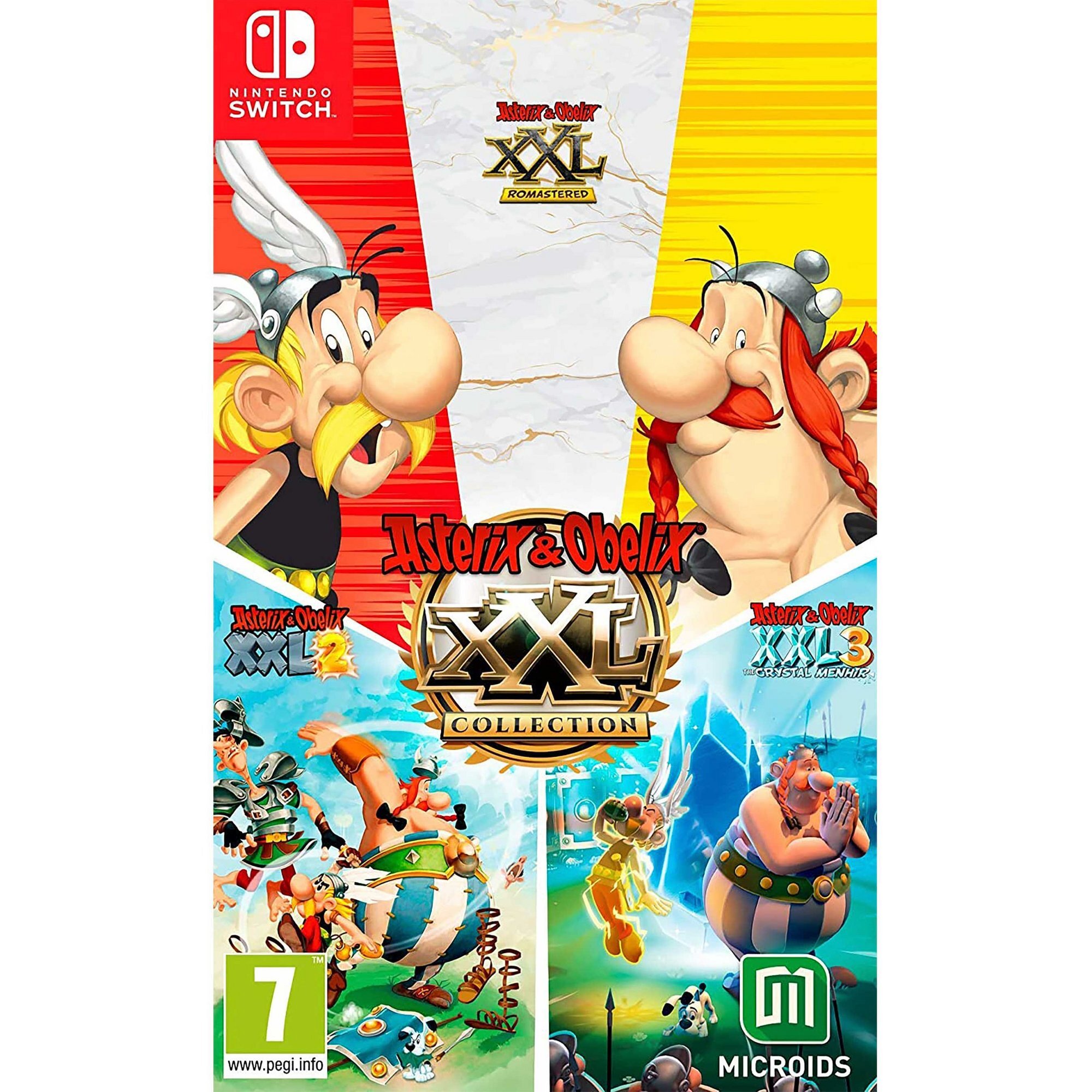 Игра Asterix And Obelix XXL Collection (Nintendo Switch, Русская версия)  купить по низкой цене с доставкой в интернет-магазине OZON (632635670)